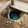 thumbnail image 5 of Optical Illusion Rug, 3D Rugs Optical Illusion Non-Slip Visual Trap Floor Mat for Indoor and Outdoor Use, Ideal for Doorway, Living Room, Bedroom and Porch Decor, 5 of 6