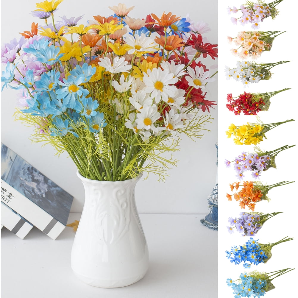 Neinkie 5Pcs Artificial Fake Flowers Plants Silk Flower Arrangements   690769a0 0c74 4607 B517 F8bae15e1a23.72c063389d9722ed625acddefb6a09e7 