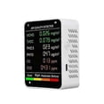 thumbnail image 1 of 6-in-1 Air Quality Detector for PM2.5 PM10 HCHO TVOC CO CO2 with LCD Display, 1 of 5