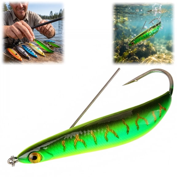 Fishing Lures Spoon Weedless Saltwater Freshwater Baits for Long Casting Fishing