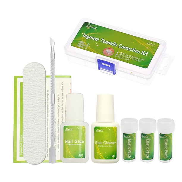 corrector de uñas pies encarnadas-Levantador de uñas encarnadas y Kit de eliminación de uñas encarnadas de corrección atención de