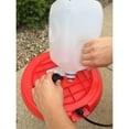 thumbnail image 6 of Farm Innovators HPF-100 Heated 3 Gal Hanging Poultry Water Fountain, Red, 6 of 6