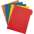 thumbnail image 2 of Business Source, BSN01809, Plain Tab Color Polyethylene Index Dividers, 5 / Set, 2 of 2
