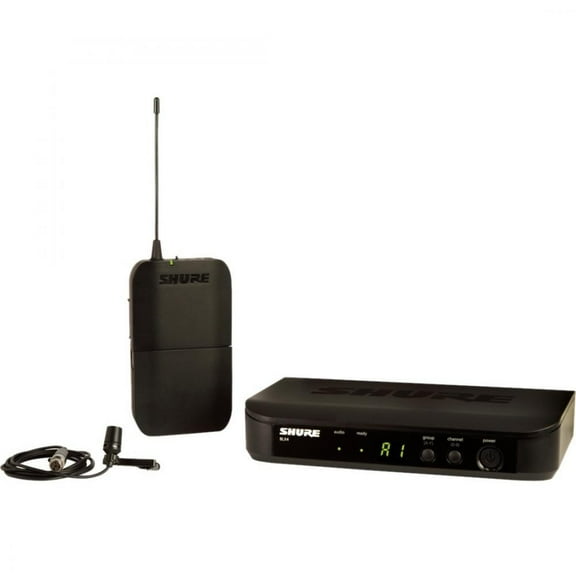 Shure Wireless Presenter System with CVL Lavalier Microphone - 596 MHz to 616 MHz Operating Frequency - 50 Hz to 15 kHz Frequency Response - 299.87 ft Operating Range