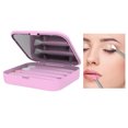 thumbnail image 1 of Juego de Brochas de Maquillaje Reutilizables Portátiles Herramienta Aplicadora de Corrector Cosmético de Labios de Cejas, Hecha de Material de Silicon , rosado Baoblaze sombra de ojos cepillo cara, 1 of 7