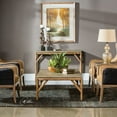 thumbnail image 2 of Uttermost Kanti Metallic Champagne Console Table, 2 of 5