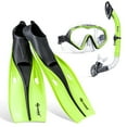 thumbnail image 1 of Snorkeling Set Wide View Diving Mask Snorkeling Flippers Dry Snorkel, 1 of 8