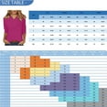 thumbnail image 3 of DENGDENG Casual Tops for Women 3/4 Sleeves Summer V-Neck T Shirts Spring Elbow Sleeve Shirts Dressy Three Quarter Length Tunics Loose Solid Color Blouses Blue M, 3 of 6