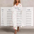 thumbnail image 3 of Lnmiateer Women Beach Vacation Swing Dress Collared 3/4 Sleeve Button‑Down Loose Fit With Side Pockets Casual Going‑Out Outfit, 3 of 7