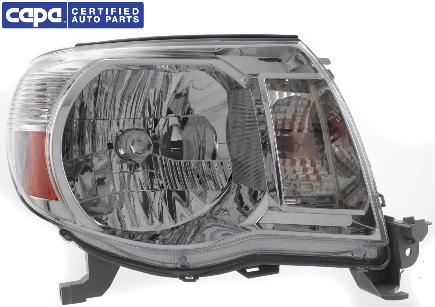 Headlight Compatible With 2005-2011 Toyota Tacoma Right Passenger Halogen With bulb(s) CAPA Certified