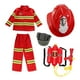 thumbnail image 3 of Disfraz de bombero para niños Disfraz de bombero para niños para actividades Festival de cumpleaños casco, 3 of 9