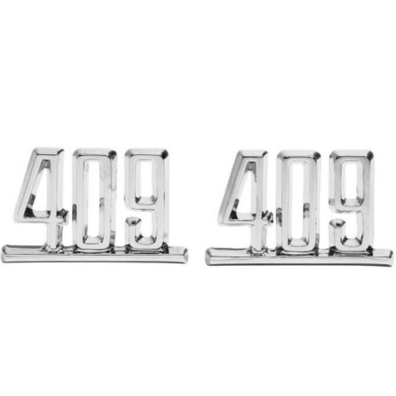 Trim Parts Front Fender Emblem Set For 1964 Bel Air Biscayne Impala USA Made