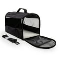 Vibrant Life Small Guaranteed on Board SoftSided Pet Carrier, Black