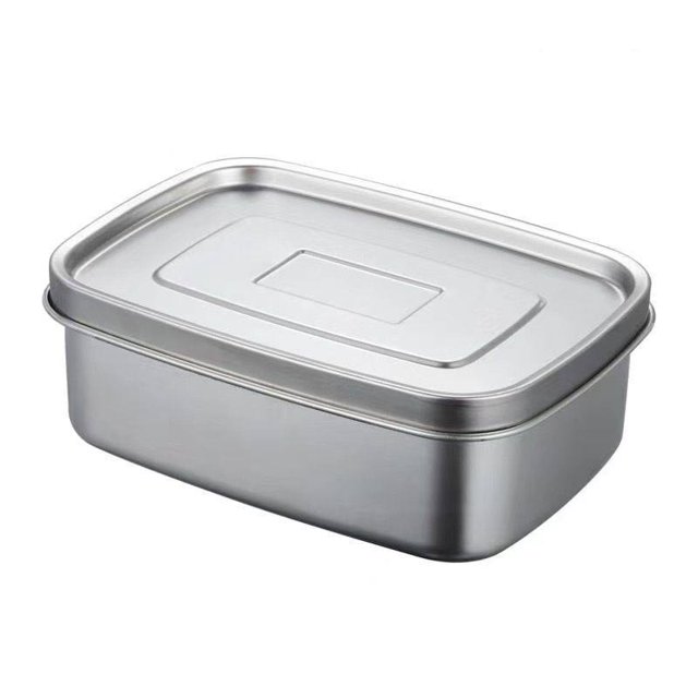 Stainless Steel Lunch Box Food Containers Leak-proof Bento Boxes for Kids Adults BPA Free Tableware Sealed Storage Container
