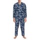 thumbnail image 3 of Balery Dragons Pijama para Hombre de Dos Piezas con Manga Larga, Conjunto de Dormir y Descanso Suave con Bolsillos-Small, 3 of 7