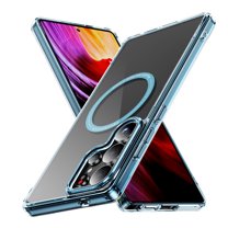 Dteck for Samsung Galaxy S25 Ultra Case, Compatible with MagSafe, Anti-Yellowing Slim Shockproof Magnetic Phone Case for Samsung Galaxy S25 Ultra 6.9" 2025,Blue