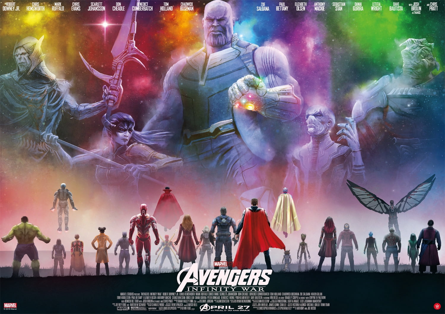 Buffalo Games - Marvel: Avengers Infinity War - 500 Piece Jigsaw Puzzle