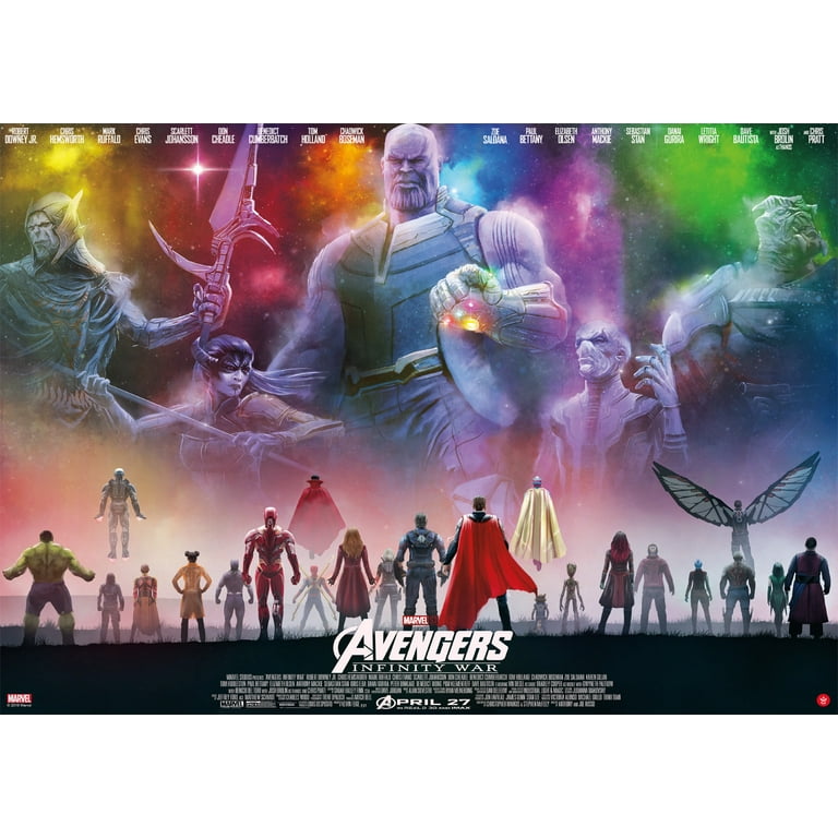 Marvel’s Avengers： Infinity War Avengers: Infinity War 3D XL Full Slip SteelBook +