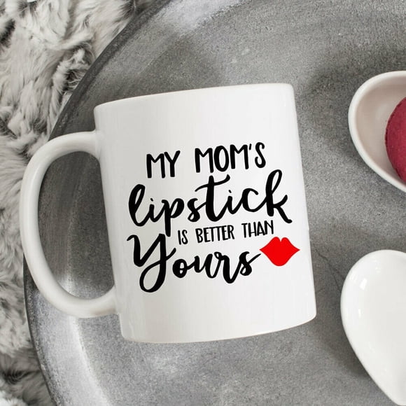 Tasse à Rouge à Lèvres : Cadeau pour Amateur de Maquillage