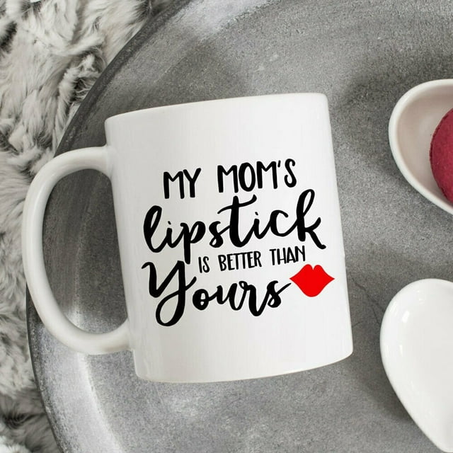 Tasse à Rouge à Lèvres : Cadeau pour Amateur de Maquillage