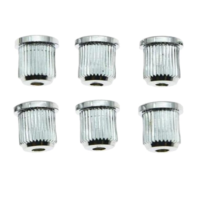 Casquillos de cuerda de GUITARRA shamjiam 6x Casquillos de montaje trasero cuerpo a través del cuerpo