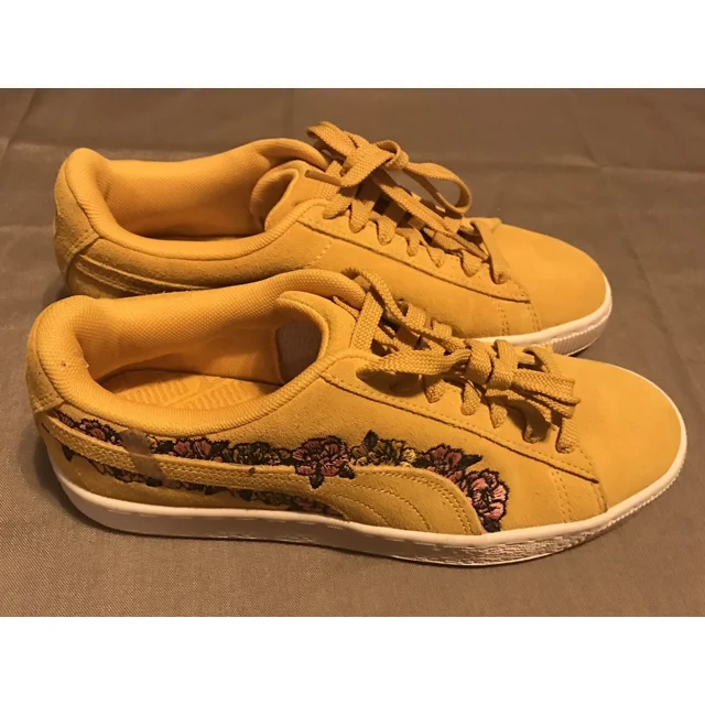 2019 Womens PU & MA TOL Embroidery "Whisper White/Multicolor" 370245 01 Size 8.5