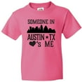 thumbnail image 3 of Inktastic Austin Texas Someone Loves Me Skyline Youth T-Shirt, 3 of 5