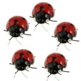 thumbnail image 2 of koolsoo 5pcs Mini Insect Bug Animal Figures Toys Joke Trick Gag Toy - Ladybug, 2 of 9