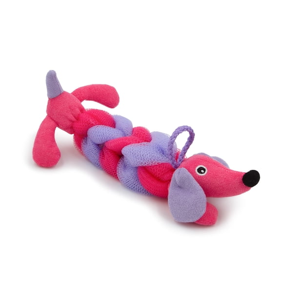 Razz My Little Bath Buds Animal Bathtime Scrunchies Braided Bath Sponge for Kids
