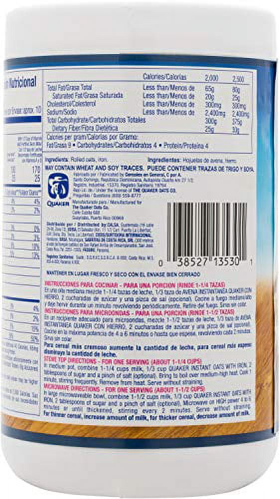 The Quaker Oats Quaker Instant Oats, 11.6 oz