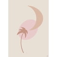 thumbnail image 2 of Lee, Judson 11x14 Gold Ornate Wood Framed with Double Matting Museum Art Print Titled - Sun-Palm Tree, 2 of 4