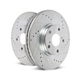 thumbnail image 1 of PowerStop AR82189XPR Rear Evolution Drilled & Slotted Rotors for 2015-2019 Chevrolet Colorado - Set of 2, 1 of 1