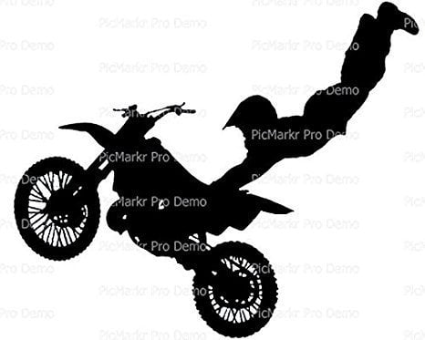 12 x Dirt Motorbike cupcake toppers EDIBLE CAKE DECORATIONS Boys Birthday Party 