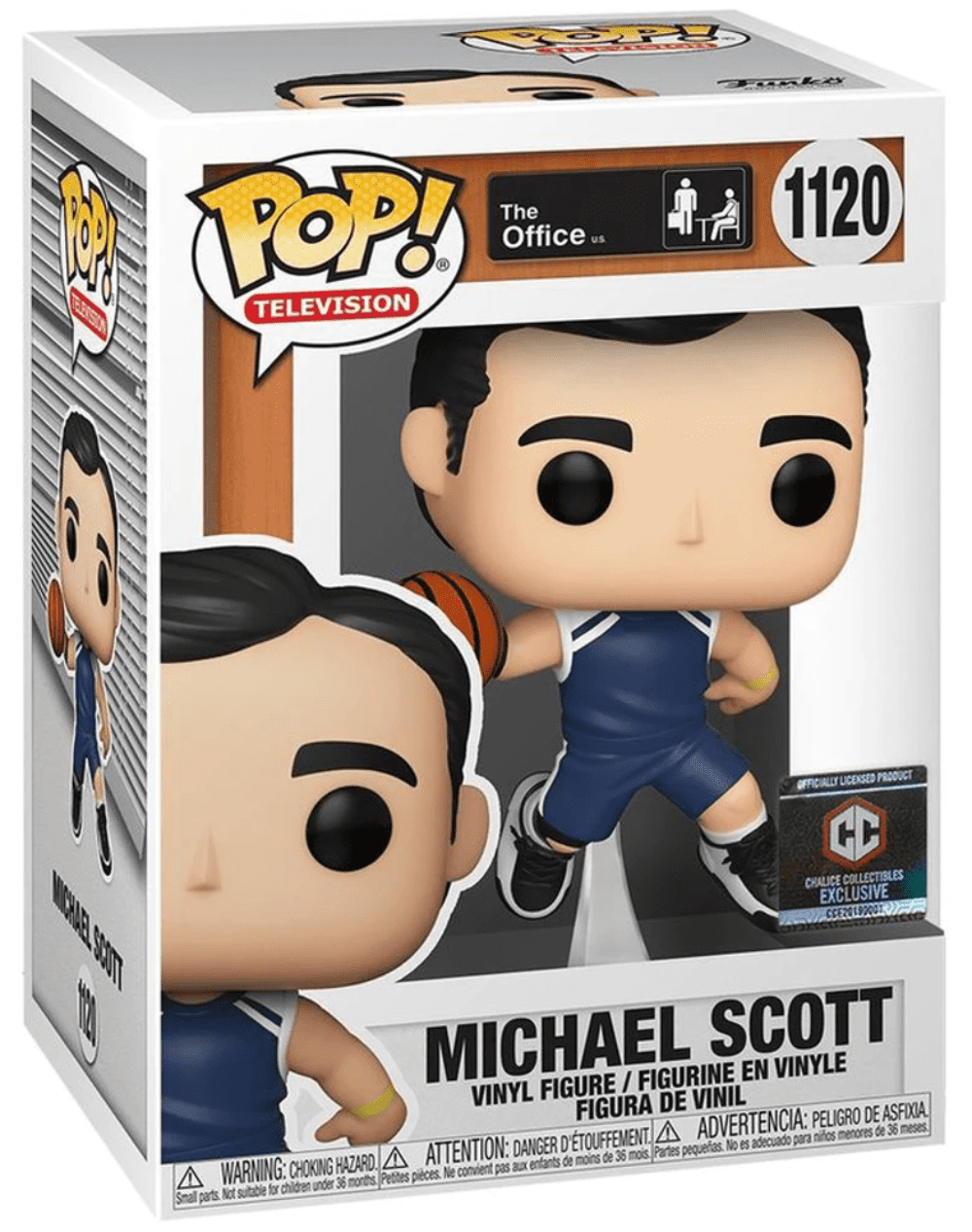 Amazon.com: POP! The Office 1120 Michael Scott Basketball