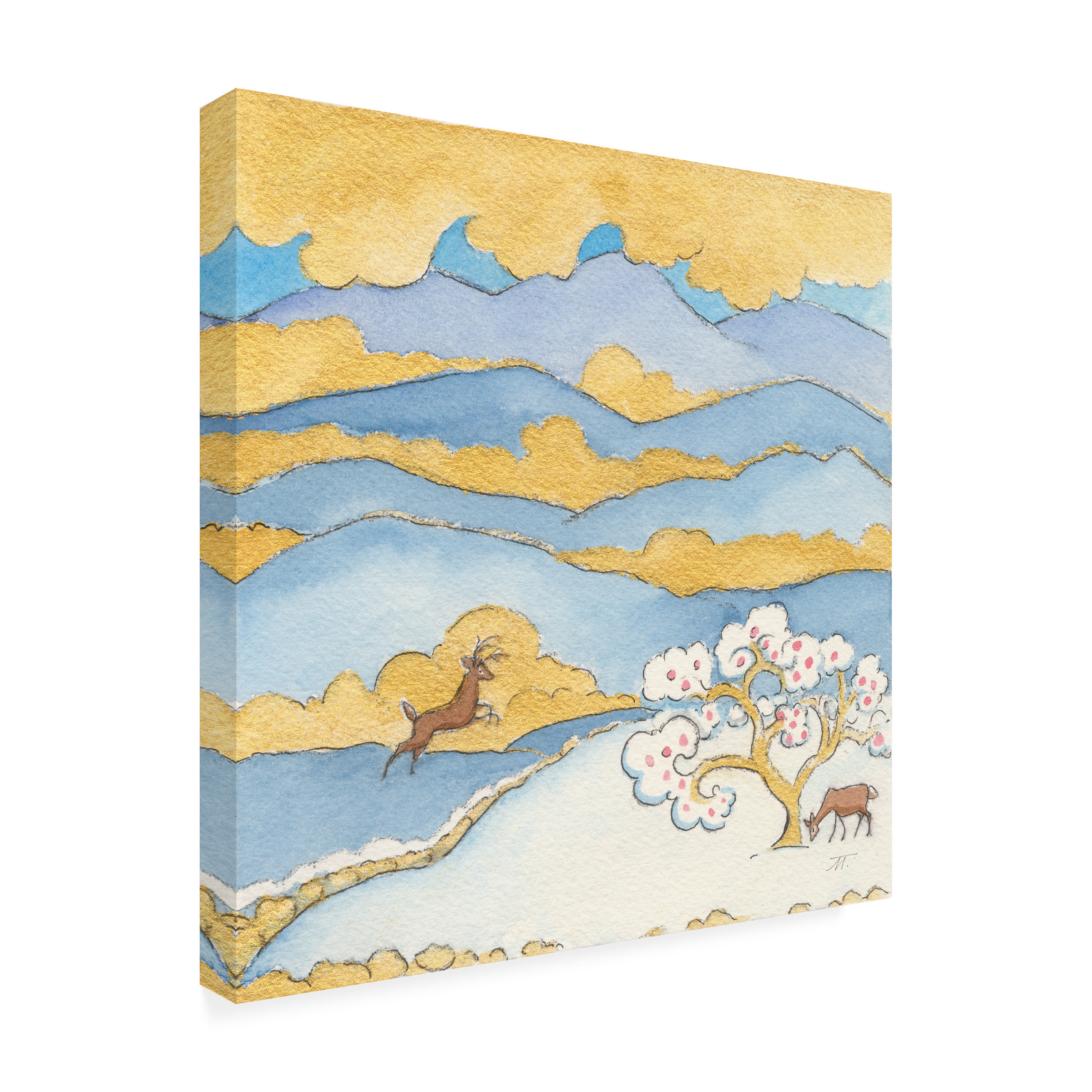 Miranda Thomas 'Riverside VI' Canvas Art