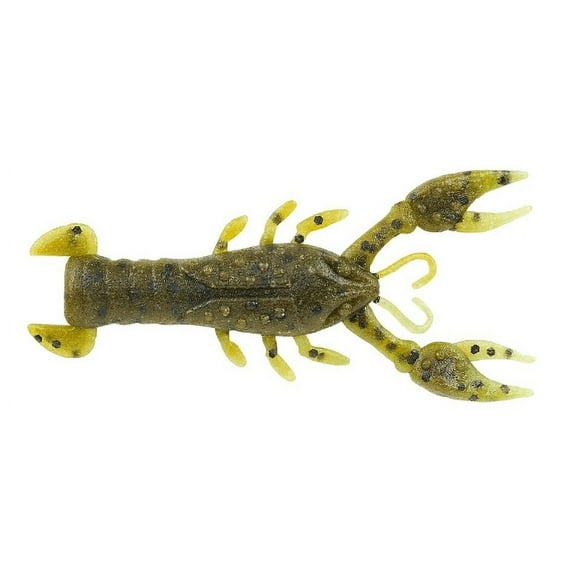 Berkley PowerBait® MaxScent Lil' Trooper Fishing Soft Bait 2 1/2in | 6cm Green Pumpkin/Watermelon