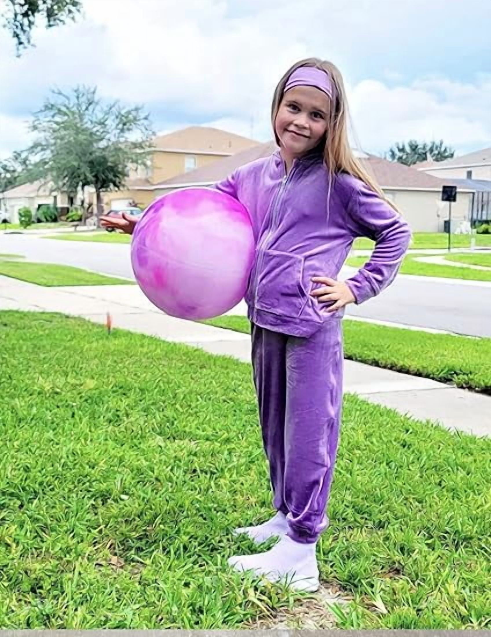 Oudiya Girls 2 Piece Outfits Velour Tracksuit Hoodie and Jogger Set Sweatsuit Athletic Clothes Sets
