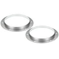 thumbnail image 1 of Uxcell 7" Metal Duct Connector Flange Straight Pipe Exhaust Flange Duct Mounting Plate 2 Pack, 1 of 5