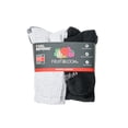 thumbnail image 4 of Fruit of the Loom Dual Defense Crew Socks for Boys, Assorted, Sizes 9-2.5 (10-Pack), 4 of 7