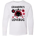 thumbnail image 3 of Inktastic Valentine's Day Grandpa's Lovebug Long Sleeve Youth T-Shirt, 3 of 5