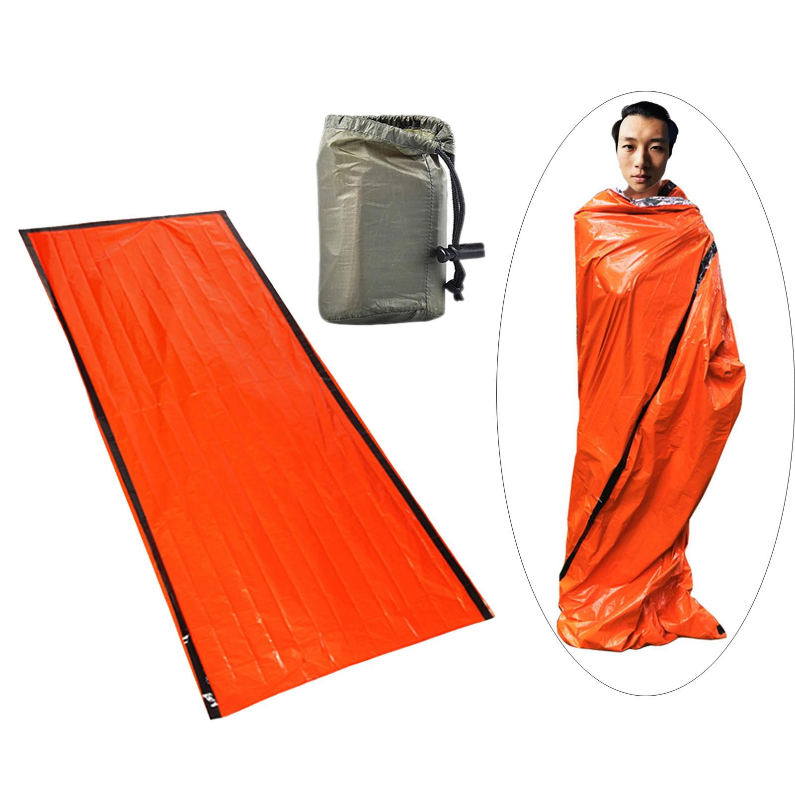 Axioma Emergency Sleeping Bag Bivy Sack Thermal Keep Warm Survival Blanket Survival
