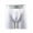 White, variant on Mens Underwear AOEL EMENC Ice Silk Anti-wear Leg Anti-wear Open Crotch Long Boxer Shorts