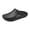 b-Black, variant on Men's Flat Chef Shoes Solid Closed Toe EVA Proof Non Slip Slip on Comfortable Slippers for Women Indoor Home Outdoor Sandals d-Brown Size 8