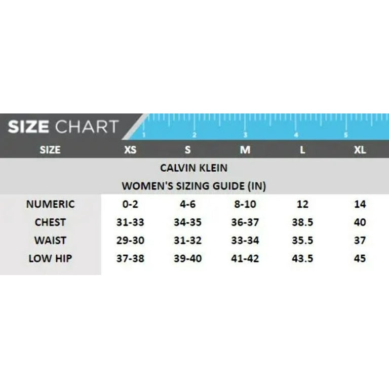 Calvin klein hoodie size chart hotsell