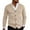Beige #2, variant on Zimjoy Mens Cardigan Sweaters Casual V Neck Button Up Knit Sweater Slim Fit Long Sleeve Black Cardigan Open Front Lightweight Fall Clothes with Pocket, Black L