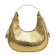 thumbnail image 1 of Bolso bandolera sencillo de moda de verano, bolso con forma de media luna moderno, bolso de mujer, bolso de hombro retro, 1 of 6