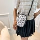 thumbnail image 3 of Bolsa de almacenamiento de servilletas para mujer, organizador de toallas sanitarias para maquillaje, bolsa de compras (blanco), 3 of 7