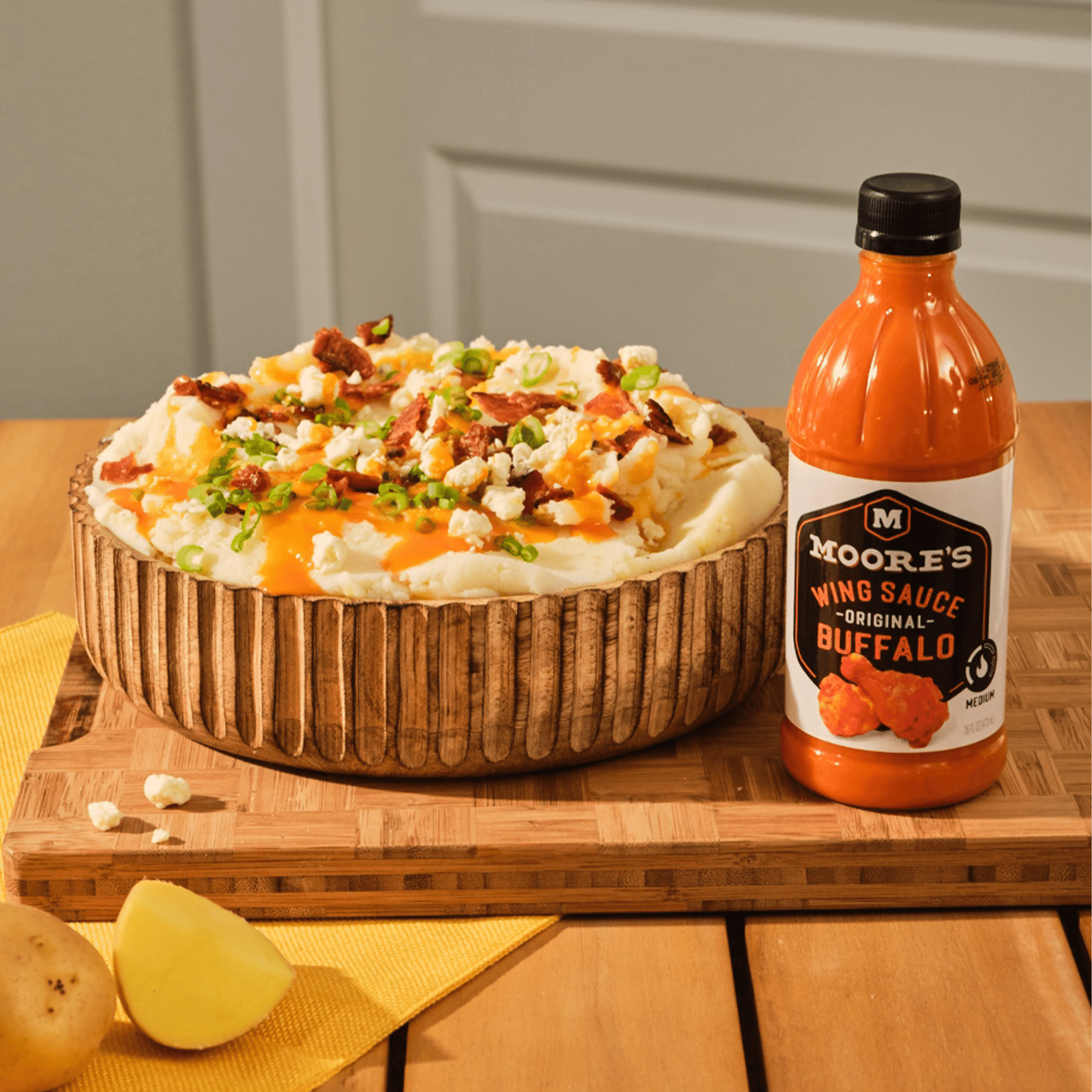 (6 pack) Moore's Original Buffalo Wing Sauce, 16 fl oz