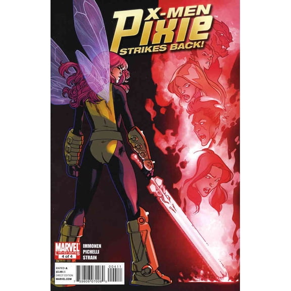 X-Men: Pixie Strikes Back #4 VF ; Marvel Comic Book