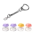 thumbnail image 1 of Modular Keyboard Fidget Toy — Shape-Changeable Keyboard Clicker Fidget Keychain, Relieve Anxiety for Adults at Work School Travel Home (Not Ligh Up, Random), 1 of 9